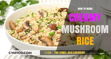 Creamy Mushroom Rice: A Simple and Delicious Comfort Food Recipe