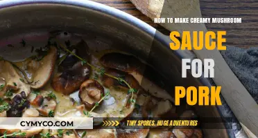 Savory Creamy Mushroom Sauce: A Perfect Pairing for Pork