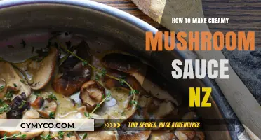 Creamy Mushroom Sauce NZ: A Simple and Delicious Recipe