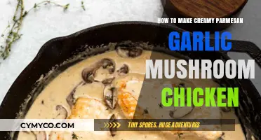 Creamy Parmesan Garlic Mushroom Chicken: A Delicious One-Pan Meal