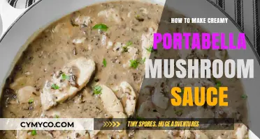 Creamy Portabella Perfection: A Simple Sauce Recipe