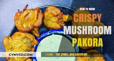 Crispy Mushroom Pakora: A Delicious Vegetarian Snack Recipe