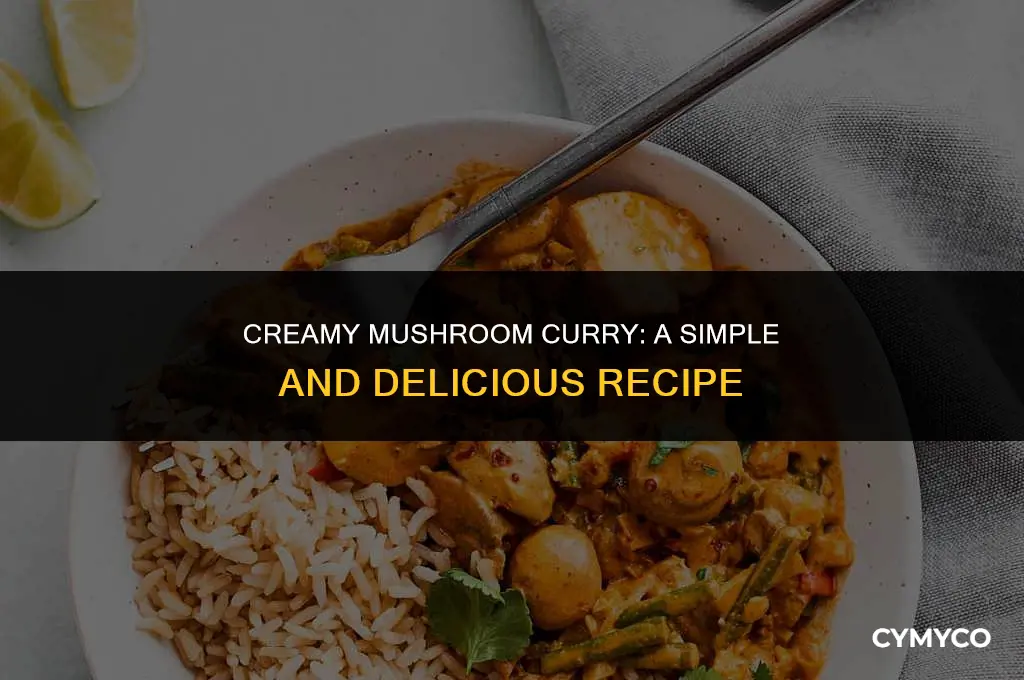 how to make curry from cream of mushroom