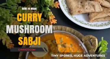 Delicious Curry Mushroom Sabji: A Flavorful Vegetarian Delight