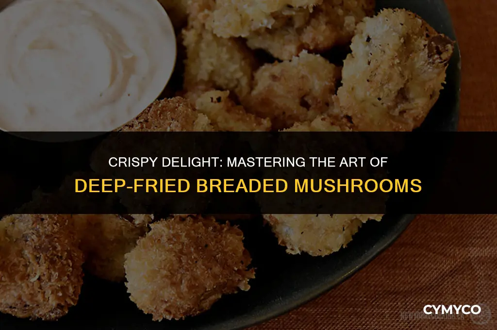 how to make deep fried breaded mushrooms
