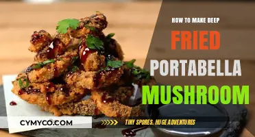 Crispy Delight: Mastering Deep-Fried Portabella Mushrooms at Home