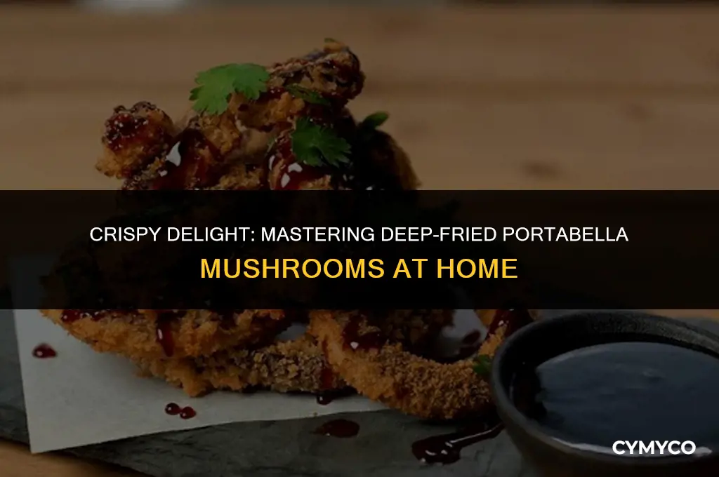 how to make deep fried portabella mushrooms