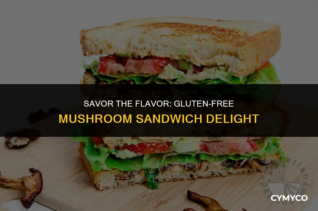 how to make delicious gluten free mushroom sandwich