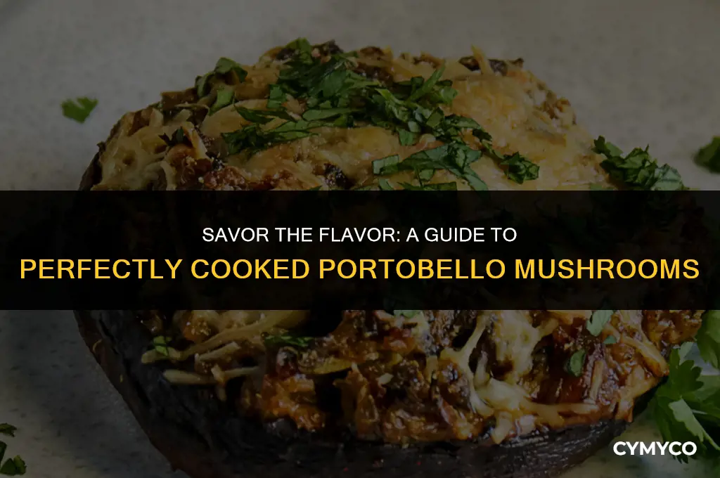 how to make delicious portobello mushrooms