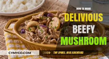 Savor the Flavor: Beefy Mushroom Delight in Every Bite