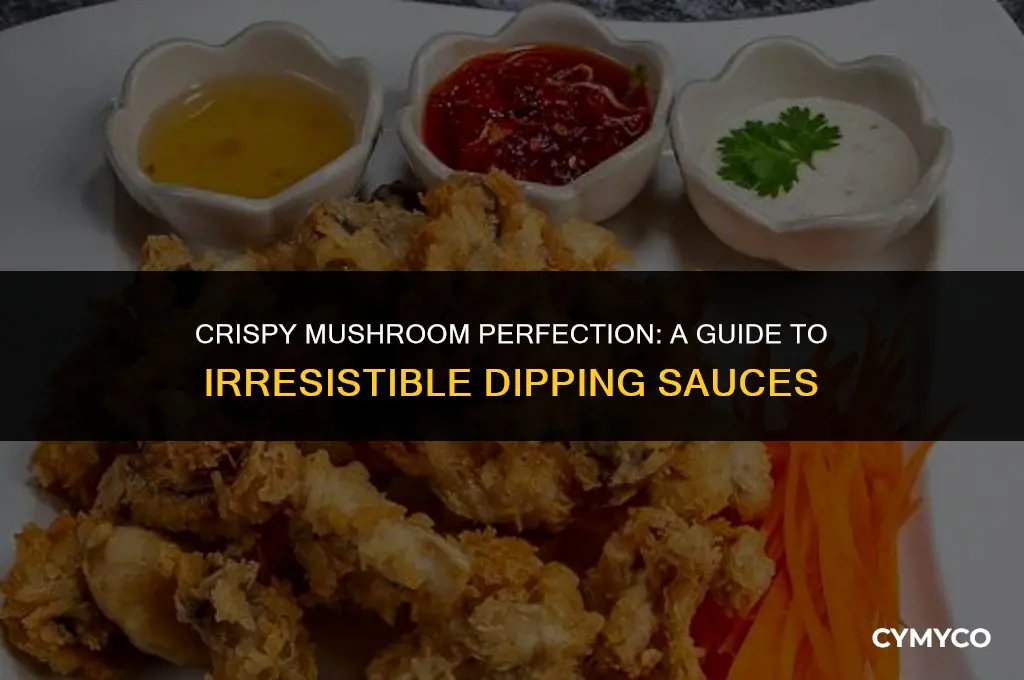 how to make dipping sauce for fried mushrooms