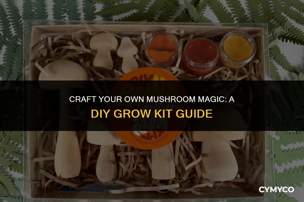 how to make diy mushroom kit