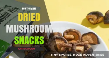 Savory Delights: Crafting Irresistible Dried Mushroom Snacks at Home