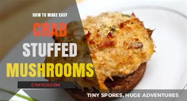 Delicious Crab-Stuffed Mushrooms: A Simple Recipe for Seafood Lovers