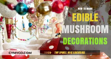 Crafting Delicious Decor: Edible Mushroom Masterpieces for Your Table
