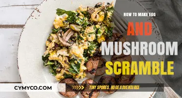 Delicious Egg and Mushroom Scramble: A Quick and Easy Breakfast Recipe