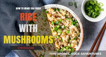 Savor the Flavor: Egg Fried Rice with Mushrooms Delight