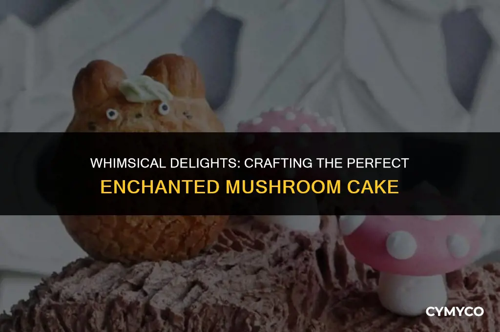 how to make enchanted mushroom cake