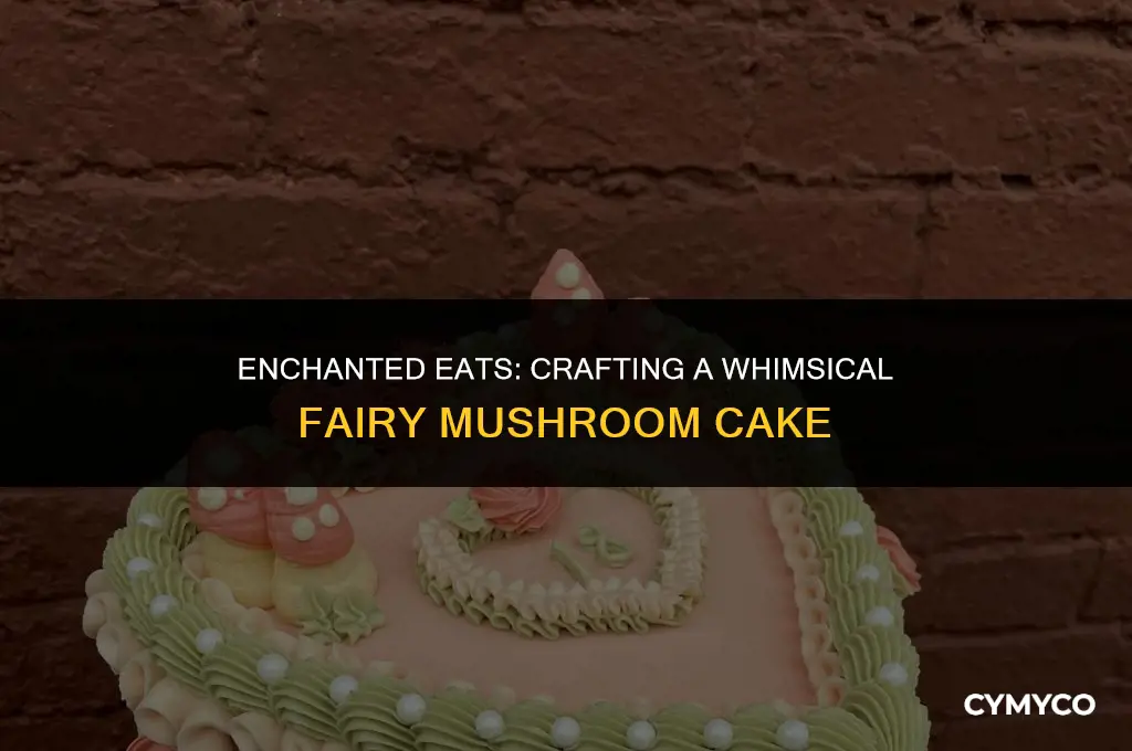 how to make fairy mushroom cake