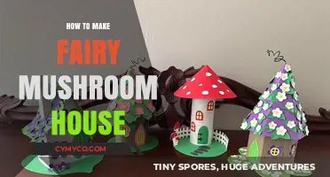 Enchanted DIY: Crafting a Whimsical Fairy Mushroom Abode