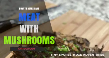 Crafting Delicious Fake Meat with Mushrooms: A Simple Guide