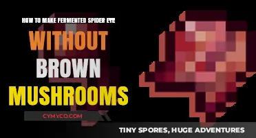 Crafting Fermented Spider Eye: A Guide Without Brown Mushrooms