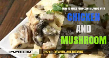 Creamy Chicken Mushroom Fettuccine Alfredo: A Delicious Twist