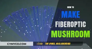 Crafting Fiber Optic Mushrooms: A DIY Guide to Glowing Garden Art