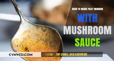 Savor the Flavor: Filet Mignon with Rich Mushroom Sauce