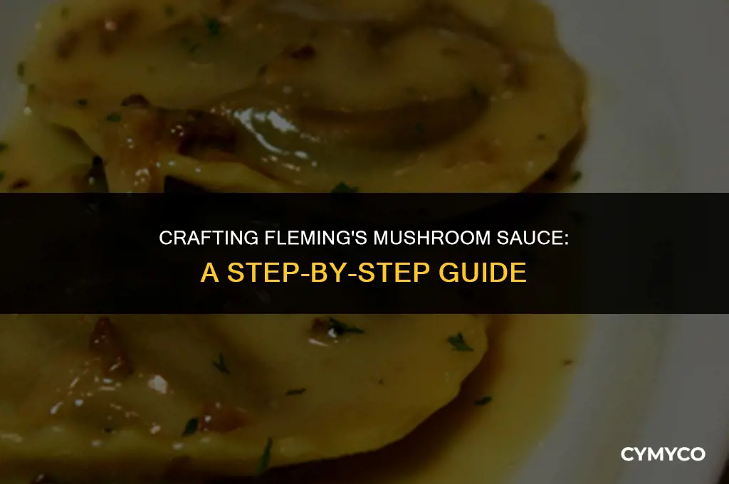 how to make flemings mushroom sauce
