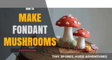 Crafting Edible Elegance: A Guide to Fondant Mushrooms