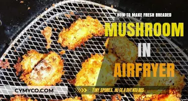 Crispy Air-Fried Breaded Mushrooms: A Simple & Delicious Recipe