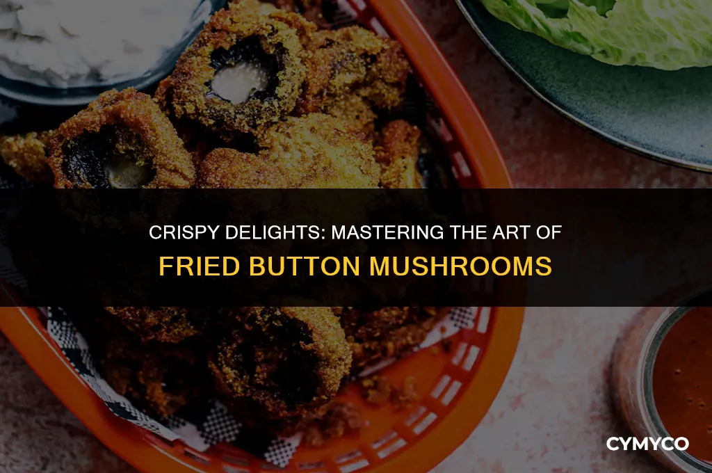 how to make fried button mushrooms
