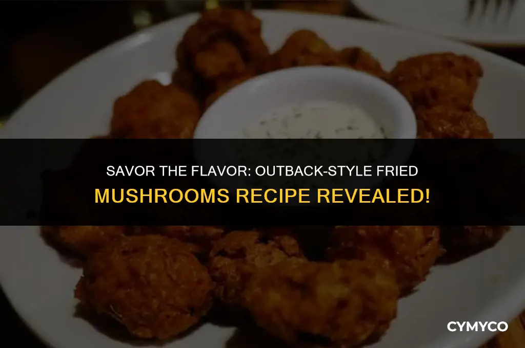 how to make fried mushrooms like outback
