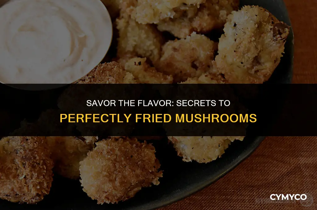 how to make fried mushrooms taste good
