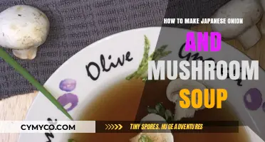 Savory Japanese Onion and Mushroom Soup: A Simple Recipe