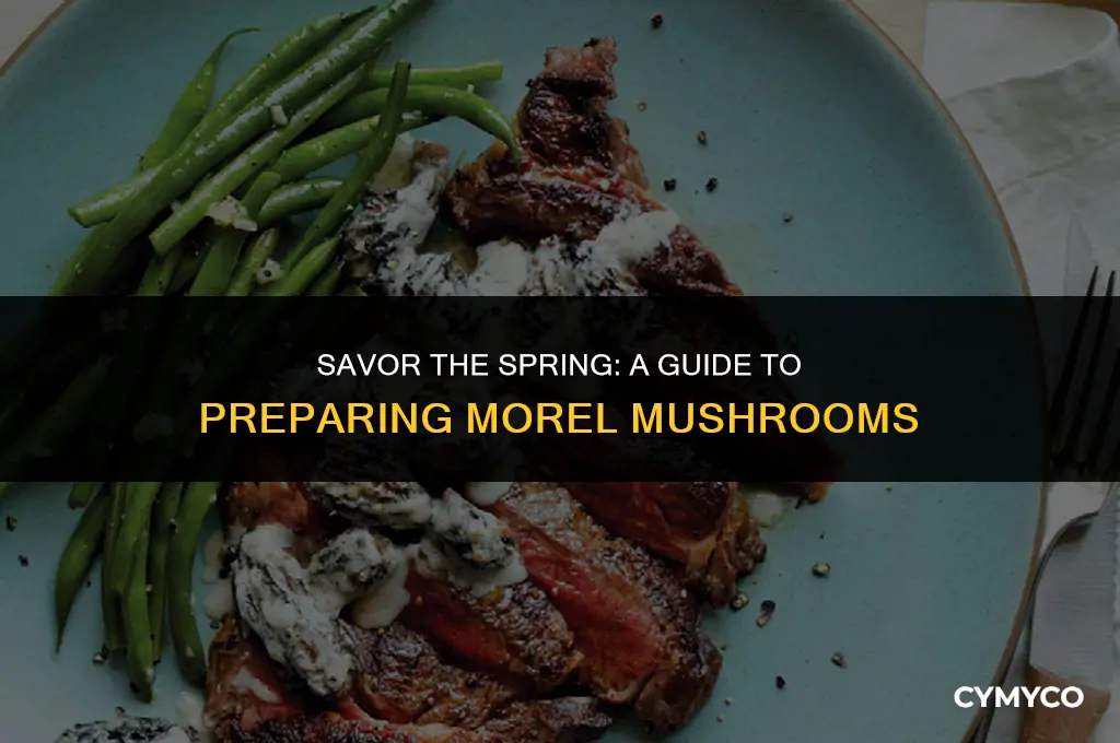 how to make morel mushrooms