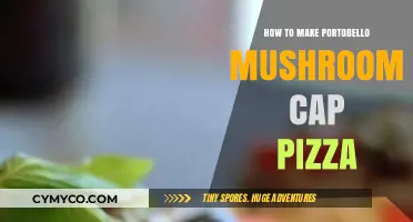 Delicious Portobello Mushroom Cap Pizza: A Simple Recipe