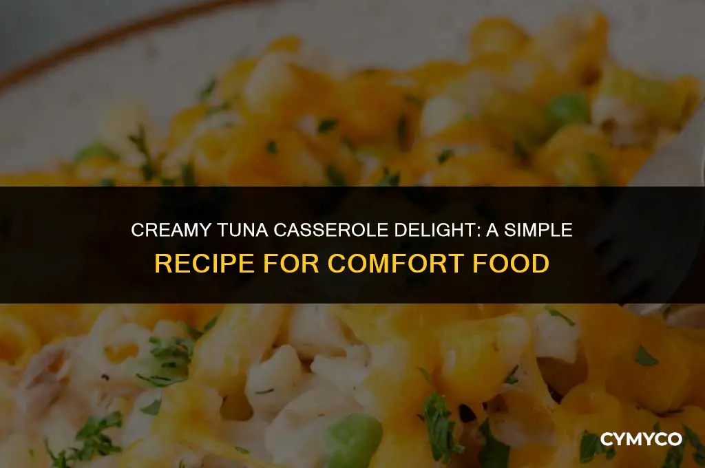 how to make tuna casserole with cream of mushroom soup