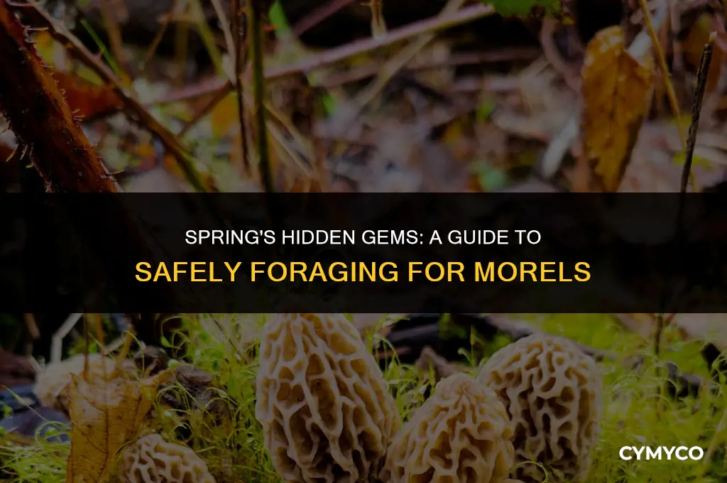 how to pick morels
