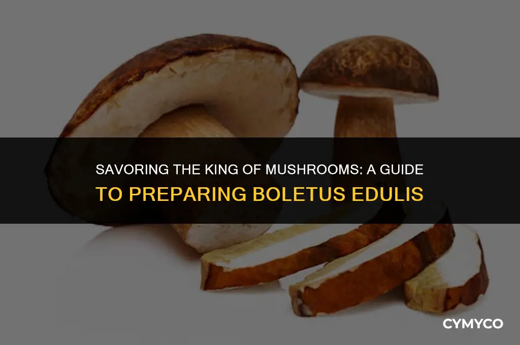 how to prepare boletus edulis