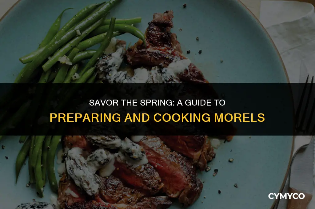 how to prepare morels