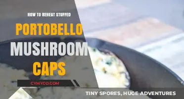 Reviving Gourmet Delight: Reheating Stuffed Portobello Mushroom Caps