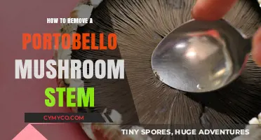 Mastering the Art of Portobello Mushroom Stem Removal