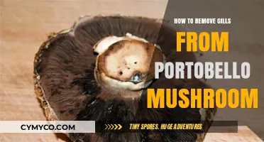 Mastering the Art of Gill Removal from Portobello Mushrooms