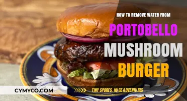 Deliciously Dry: Tips for Removing Water from Portobello Mushroom Burgers