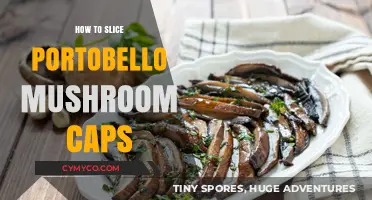 Mastering the Art of Slicing Portobello Mushroom Caps