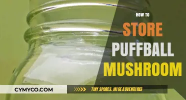 Proper Puffball Mushroom Storage: Tips for Freshness and Longevity