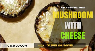 Delicious Cheese-Stuffed Portobello Mushrooms: A Simple Recipe