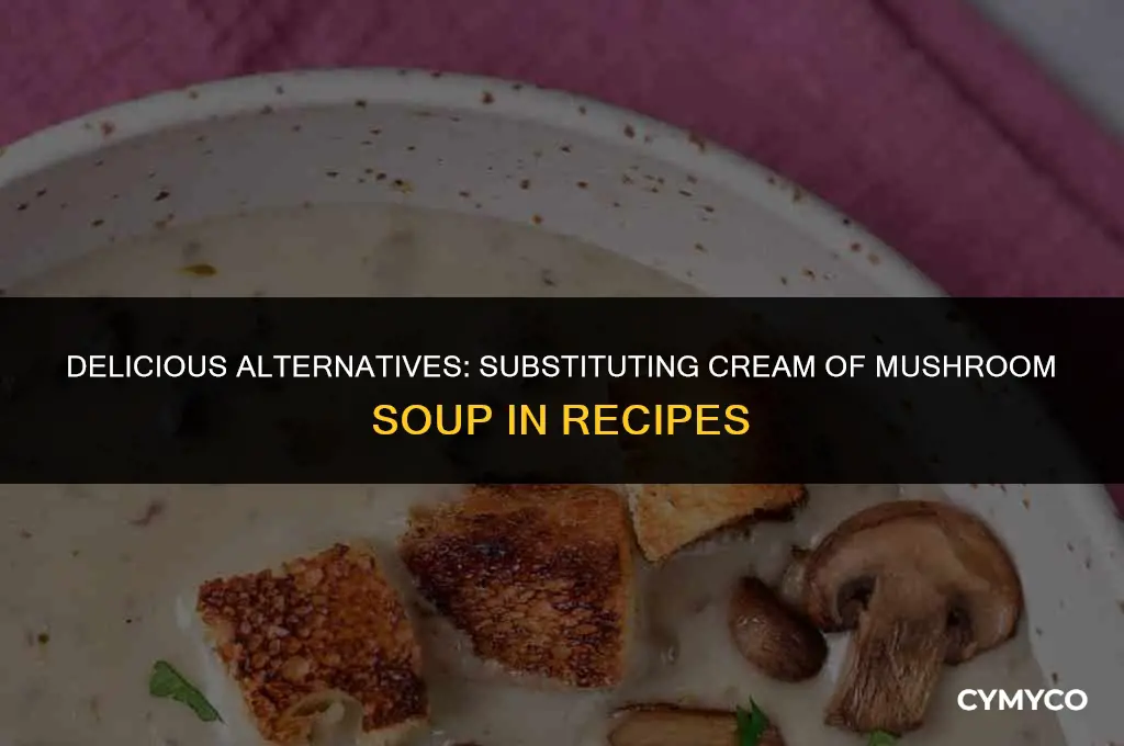 how to substitute cream of mushroom soup